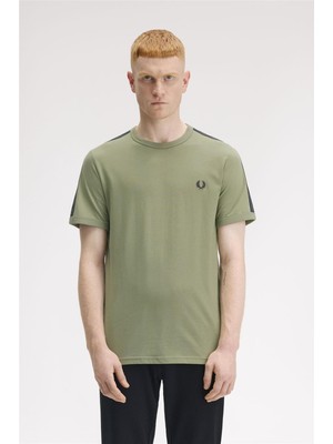 Fred Perry Contrast Tape Ringer Men's Crew Neck T-Shirt Multicolor