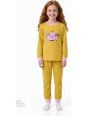 Penti Girls' Kindly Friends Cotton Long Sleeve 2-Pack Pajama Set