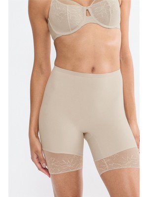 Trıumph Triumph Comfort Contour Mid-Thigh Panty Women's Shapewear Beige
