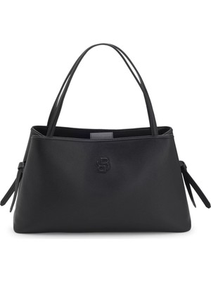 Boss Anett Newshape Tote Women's Shoulder Bag Black