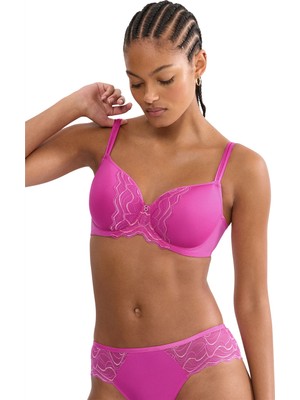 Trıumph Triumph Women's Palina Waves Of Glow Wp Bra Plum