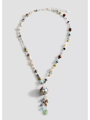 Mango Beaded Necklace