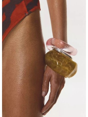 Mango Set Of 3 Amorphous Design Bracelets