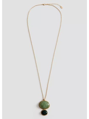 Mango Long Stone Necklace