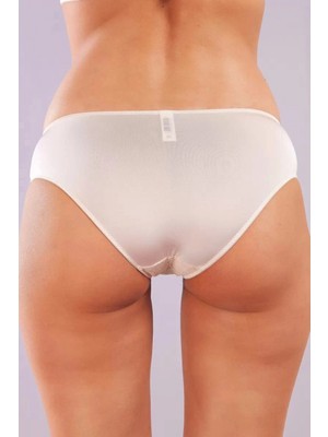 Marsilyan Golshan Gala Mini Slip, Kadın Dantelli Ten Külot
