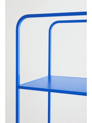 717 Design Alana D Metal Kitaplık 45 x 33 x 150 cm Mavi