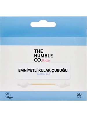 2 Adet Humble Emniyetli Kulak Çubuğu Bebek ve Çocuk 50'li