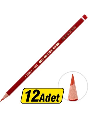 2 Adet Faber-Castell 1410 Kopya Kalemi Kırmızı 12'li Paket
