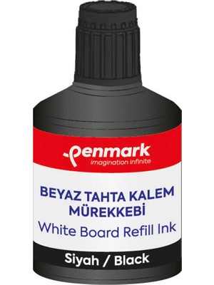 5 Adet Penmark HS-107 Tahta Kalemi Mürekkebi 100 ml Siyah Renk