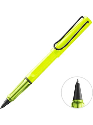 5 Adet Lamy Safari 3c8-Ny Roller Kalem Neon Yellow