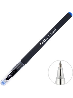 4 Adet Scrikss Speed Jel Kalem 0.7 mm Mavi