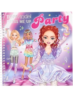 13438 Topmodel Dress Me Up Kitap Kendin Yap Için 24 Sayfa Resimli Arka Plan Sayfası, 11 Çıkartma Sayfası Dahil, Çok Renkli, Tek Beden