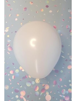 Beyaz Balon 10 Adet - 12 Inc 30 cm Parti Balonu
