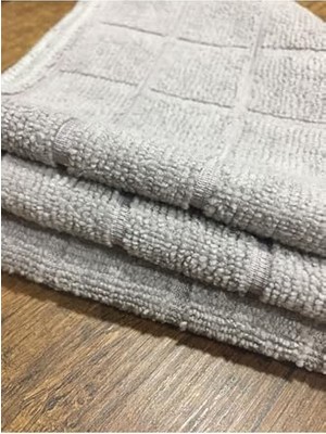 Mikrofiber Yer Bezi Gri 2 ‘li 50X50,596