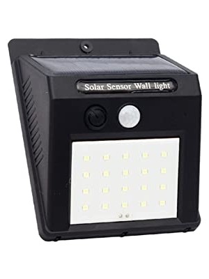 Chermik SM-8006 Solar Sensörlü Duvar Tipi 20 Ledli LED Aplik