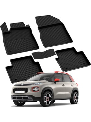 Yeo Cıtroen C3 Aircross 2017-2021 Model Yılları Için Uyumlu Yeo 4d Havuzlu Paspas Takımı