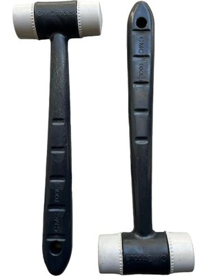 Plastik Vidalı Tokmak, 40 Mm, Beyaz