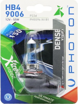 Photon Ampul Hb4 9006 12V 55W Xtreme Vision +%150 Fazla Işık (Tekli Blister) Pht PH5596 Xv B1