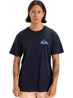 Quiksilver Window Pane Ss Lacivert Erkek Tshirt
