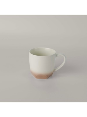 Linens Claudia Seramik 440 ml Kupa Vizon
