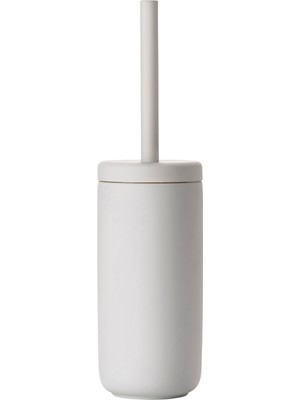 Zone Denmark Ume Tuvalet Fırçası, Wc Fırçası, Güzel Danimarka Tasarımlı Tuvalet Fırçası, Yumuşak Dokunuşlu Kaplamalı Seramikten, Çap 10 Cm, Yükseklik 38,7 Cm, Yumuşak Gri (Gri)