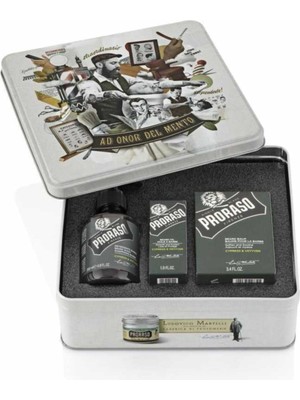 Proraso Sakal Bakım Seti, Cypress & Vetyver