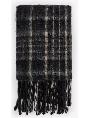 Penti Black Clara Striped Scarf