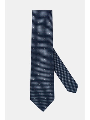 Vakko Royal Blue Exclusive Micro Pattern Tie