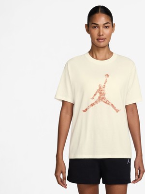 Jordan Brooklyn 23 Women's Beige T-Shirt