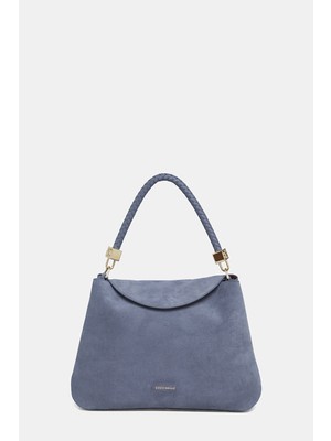 Coccınelle Dark Grey Suede Bag