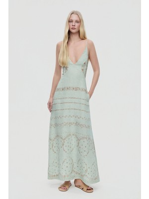 Alberta Ferretti Alberta Ferrettı Mint Dress