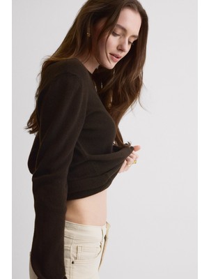 Intimissimi 100% Cashmere Long Sleeve Top