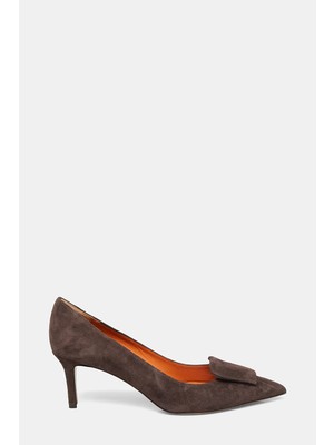 Vakko Brown Suede Shoes