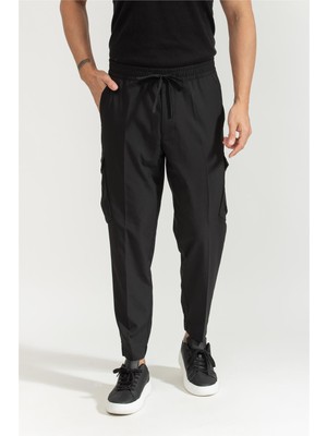 Boss Men's Cargo Pants Black