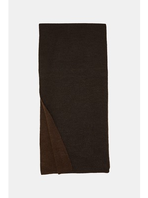 Vakko Chunky Knit Scarf