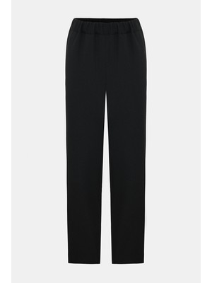 Comme Des Garçons Comme Des Garcons Black Straight-Leg Wool Trousers