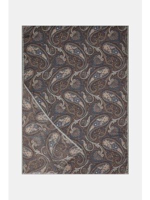 Vakko Patterned Cashmere Silk Scarf