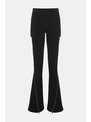 Acne Studios Acne Studıos Black Wide-Leg Trousers