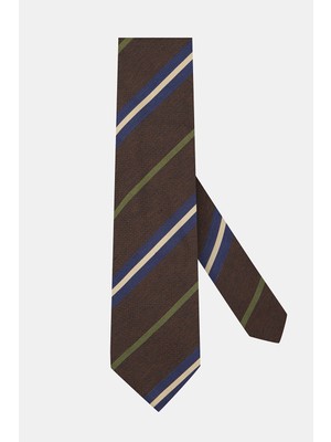 Vakko Patterned Silk Tie
