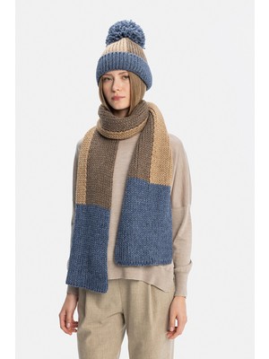 Cıntellı E Galluzzo Camel Scarf