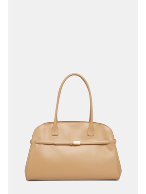 Orciani Orcıanı Beige Leather Bag