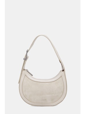 Vakko By Peserıco Ecru Suede Bag