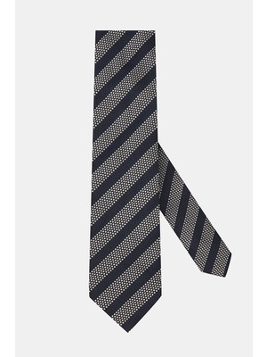 Vakko Patterned Silk Tie