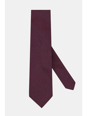 Vakko Patterned Silk Tie