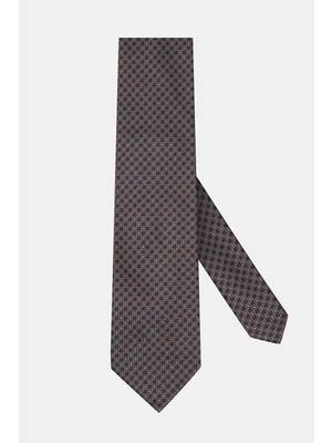 Vakko Patterned Silk Tie