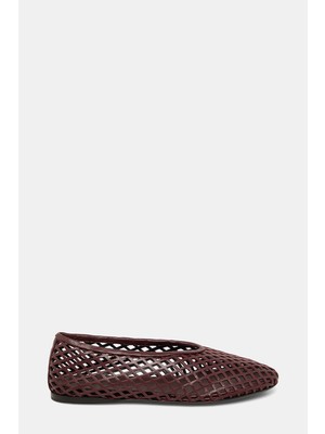 Proenza Schouler Burgundy Ballet Flats