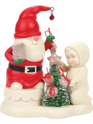 Department 56 Snowbabies Noel Anıları Taze Süsler Heykelcik, 5,2 Inç, Çok Renkli