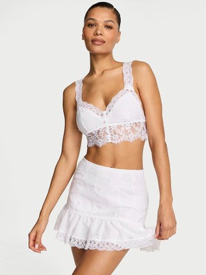 Victoria's Secret Butterfly Print Ruffle Skirt