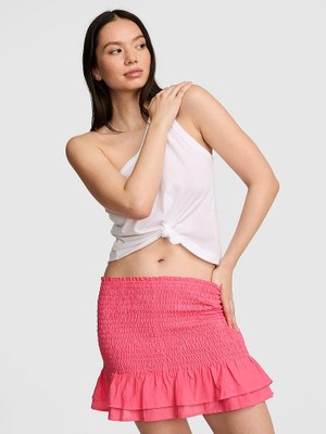 Victoria's Secret Ruched Mini Skirt