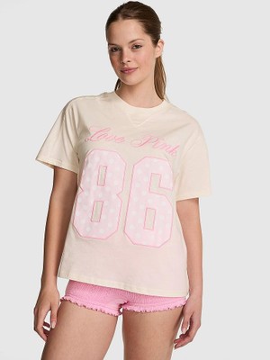 Victoria's Secret Crew Neck Relaxed Fit T-Shirt